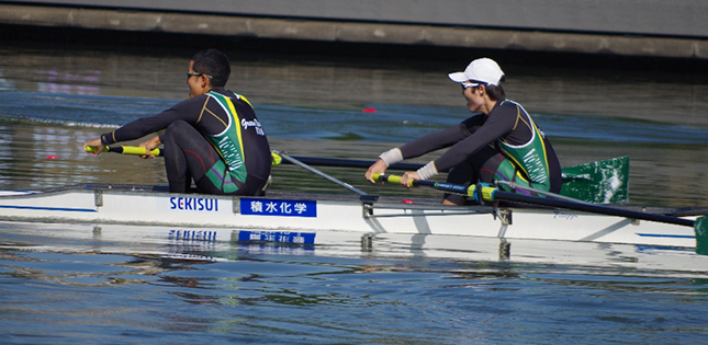 Tohoku Universitys Rowing Club has multiple wins at JARA Regatta